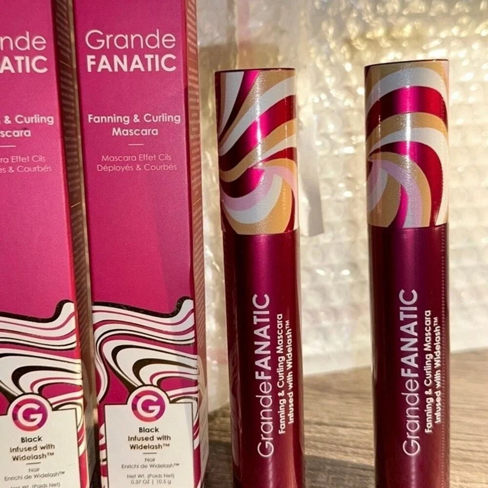 Grande Cosmetics GrandeFANATIC Mascara Fanning Curling Widelash Black Set 2